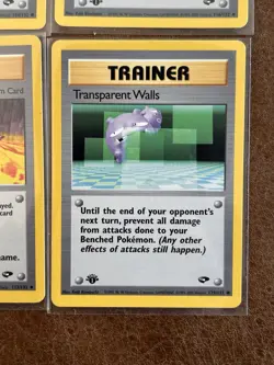 1st Edition Pokemon TCG Trainer Cards Lot Of 6 NM - Image 5