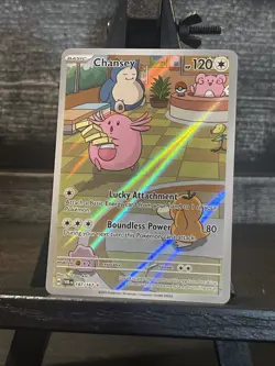 Chansey 187/167 Twilight Masquerade Illustration Rare Pokemon Card - Image 1