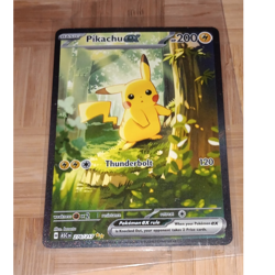 Pokemon Pikachu EX Holo Rare 200 HP 276/217 ASC Set TCG Card - Image 1