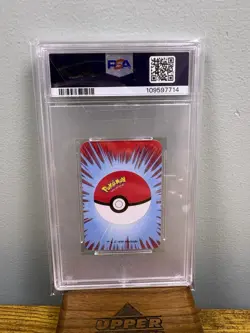 1999 Bicycle Pokemon Mini Playing Card Meowth PSA 10 Red Deck Jack Diamonds - Image 2