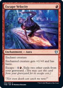 Escape Velocity FOIL Theros Beyond Death NM Red Uncommon MAGIC MTG CARD ABUGames - Image 1