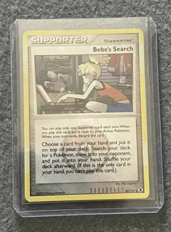 Bebe's Search PokeMon 89/111 Cross Hatch Holo Pokemon Card Near Mint - Image 1
