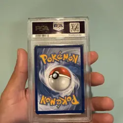 2025 Pokemon Phantasmal Flames Card 130/094 Mega Charizard EX Gold Graded PSA 9 - Image 4