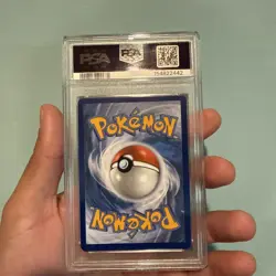 2025 Pokemon Phantasmal Flames Card 130/094 Mega Charizard EX Gold Graded PSA 9 - Image 5