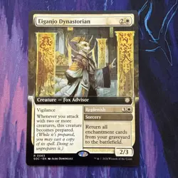 Eiganjo Dynastorian MINT Extended Art 63 Strixhaven Commander SOC MTG R Unplayed - Image 1