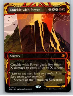MTG - Secrets of Strixhaven: Mystical Archive #42 Crackle with Power - Mythic - Image 1