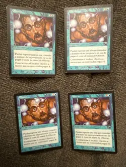 4x Ofusscar (Daze) HP-Damage [Nemesis] Spanish play set Mtg Magic - Image 1