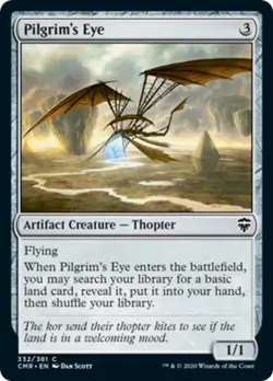 Pilgrim's Eye FOIL Commander Legends NM Artifact Common MAGIC MTG CARD ABUGames - Image 1
