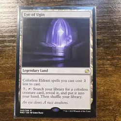 Eye of Ugin 242/249 Modern Masters 2015 Legendary Land Rare Magic: The Gathering - Image 1