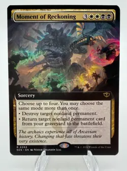 Moment of Reckoning (Extended Art) R Secrets of Strixhaven 353 NM - Image 1