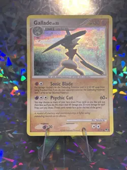 Gallade 2/17 Holo Rare POP Series 7 Promo Pokemon Card - Image 2