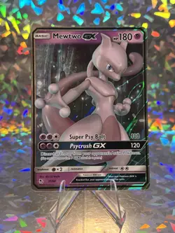Mewtwo GX 31/68 Hidden Fates Holo Pokemon Card - Image 1