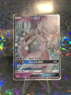 Mewtwo GX 31/68 Hidden Fates Holo Pokemon Card - Image 2
