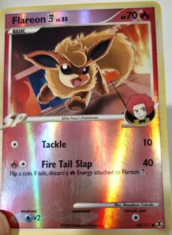 Pokemon Card - Flareon E4 Rising Rivals 60/111 Reverse Holo - Image 4