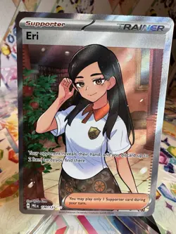 Eri 136/131 - SV: Prismatic Evolutions Ultra Rare Full Art Holo Pokemon Card - Image 1