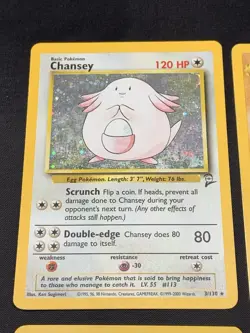 Vintage Rare Holo Pokemon Card Lot WOTC - Jungle, Fossil - MP/HP Base Set Mewtwo - Image 2