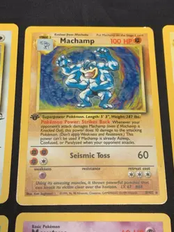 Vintage Rare Holo Pokemon Card Lot WOTC - Jungle, Fossil - MP/HP Base Set Mewtwo - Image 3