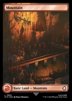 Mountain C Surge Foil #852 | PIP Fallout | MTG - Image 1