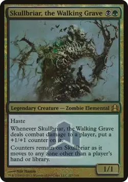 Skullbriar, the Walking Grave - Foil Oversized Commander 2011 MP MTG - Image 1