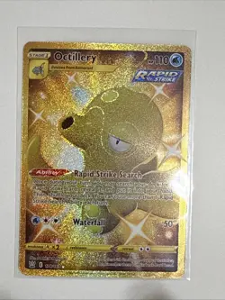 Octillery 178/163 Battle Styles NM Full Art Gold Secret Rare Pokemon Card - Image 2
