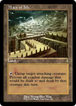 MTG English Maze of Ith (Retro Frame) NM Normal Dominaria Remastered - Image 1