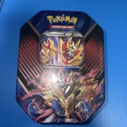 Pokemon TCG Zamazenta V Tin – Sealed – Sword & Shield – Factory New - Image 1
