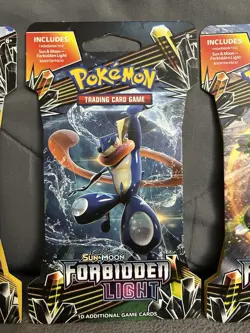 Pokemon TCG Sun & Moon: Forbidden Light Booster Pack Lot Of 4 (2018) BRAND NEW - Image 3