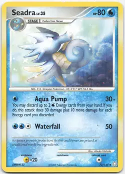 Seadra 70/146 Uncommon Legends Awakened Pokemon Heavily Played - Image 1