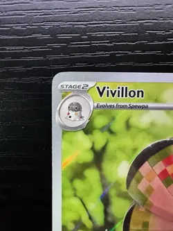 Vivillon 193/191 Illustration Rare Surging Sparks NM IR Full Art - Pokemon 2024 - Image 2