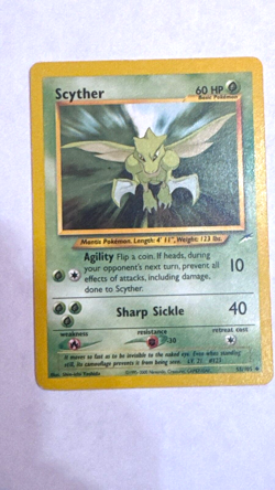 Scyther 55/105 - Neo Destiny - Uncommon - 2000 - MP Pokemon! - Image 1