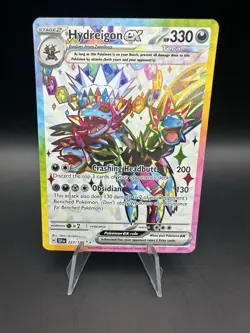 Hydreigon ex - 223/191 - SV08: Surging Sparks Ultra Rare Pokemon TCG - Image 1