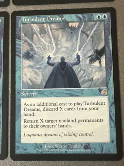 Turbulent Dreams X4 Torment Ex Condition See Pics Front Back MTG - Image 2