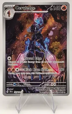 Ceruledge 197/191 SV08 Surging Sparks Illustration Rare Holo Pokemon TCG 2024 - Image 1