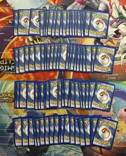 Pokemon Card Lot Fire Holo Reverse Holo 2014 Syleveon Duskull 82 Cards - Image 2