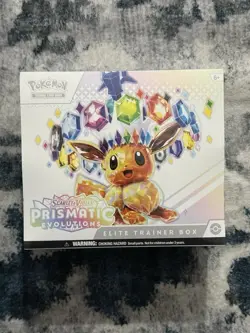 Prismatic Evolutions : Elite Trainer Box - NEW/Factory SEALED - Pokemon TCG - Image 1