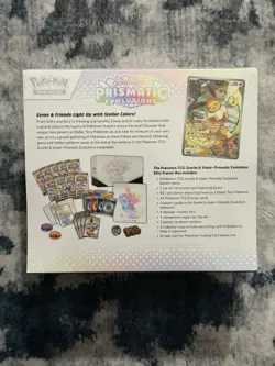 Prismatic Evolutions : Elite Trainer Box - NEW/Factory SEALED - Pokemon TCG - Image 2