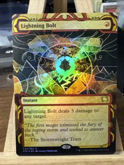 MTG *Lightning Bolt foil X1* (NM) Strixhaven Mystical Archive Magic - Image 1