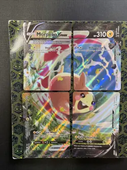 Morpeko V-Union Set SWSH215 216 217 218 Pokemon Promos 2022 C - Image 1