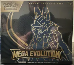 POKEMON TCG: Mega Evolution Elite Trainer Box "Lucario" (ETB) Sealed *BRAND NEW* - Image 1