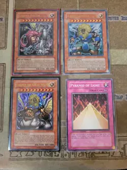 YUGIOH THEINEN THE GREAT SPHINX + ANDRO + TELEIA EP1 ULTRA + PYRAMID OF LIGHT - Image 1