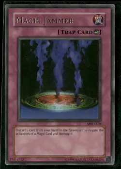 Magic Jammer MRD-128 Ultra Rare Metal Raiders Yu-Gi-Oh Lightly Played - Image 1