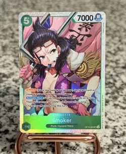 Smoker OP10-030 Super Rare Foil -SR NM - One Piece - Image 1