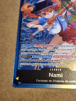 Nami OP11-041 Learn Together Alternate Art One Piece FRENCH FR NM *US Seller - Image 4