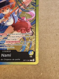 Nami OP11-041 Learn Together Alternate Art One Piece FRENCH FR NM *US Seller - Image 5