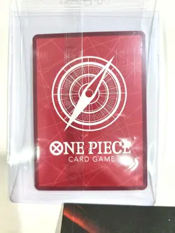 One Piece TCG Leader Shanks OP09-001 Exclusive Promo Card SEALED + PSA Magazine - Image 4