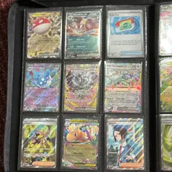 Pokemon TCG GX EX V VSTAR Holo Foil Full Art Card Lot Binder Charizard Reshiram - Image 4