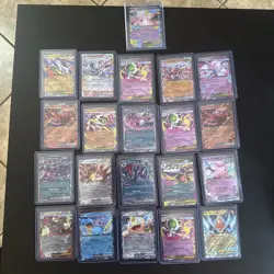 Pokemon TCG EX Lot (21 Cards) NM/M 🔥 Scarlet And violet-Mega Evolution era - Image 1