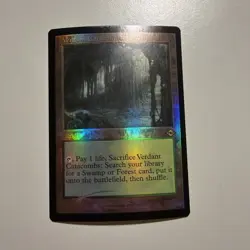 Verdant Catacombs RETRO ETCHED FOIL - Magic The Gathering MTG Card - MH2 - Image 1