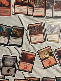 Magic: The Gathering Shadowmoor 50-Card Lot Red Black Creature Sorcery Mind Rot - Image 1