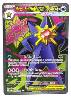 Mega Starmie ex - 102/088 - Pokemon TCG Perfect Order Ultra Rare Pokemon Card - Image 1